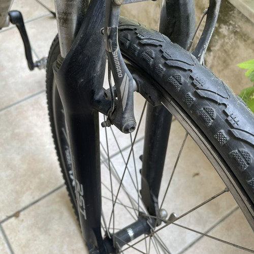 Ideal Megisto trekking bicycles used, men's and women's set of two