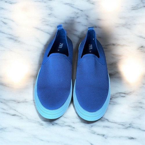 Zara kids shoes blue size 38 like new