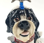 Διακοσμητική φιγούρα σκύλου Shih Tzu Little Paws από Arora Design σαν καινούργια