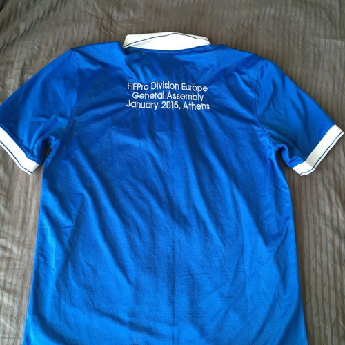 Greece FIFPro Division Europe Nike Dri-FIT football shirt 2014 used