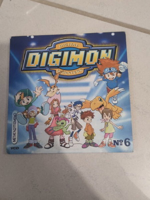 Digimon 6 DVD употребяван, детски анимационен сериал, дублиран