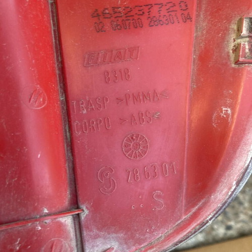 Fiat Punto mk2 2000 left rear light original used