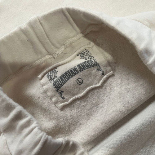 Mini summer skirt fleece size L like new, white