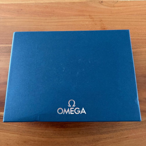 Omega original blue watch box like new for watches