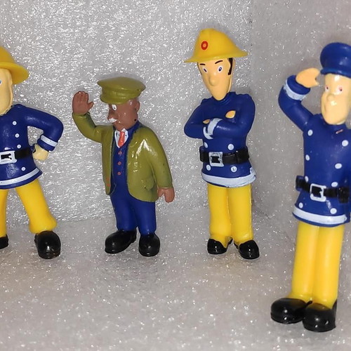 Fireman Sam figure collection, like new, set of 12
