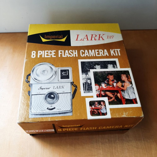Imperial Lark 127 Vintage Camera Kit New