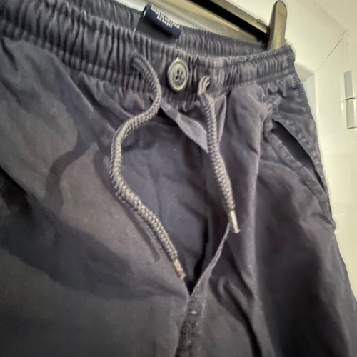 Gap Kids cargo pants lined like new, age 14-16, navy and grey