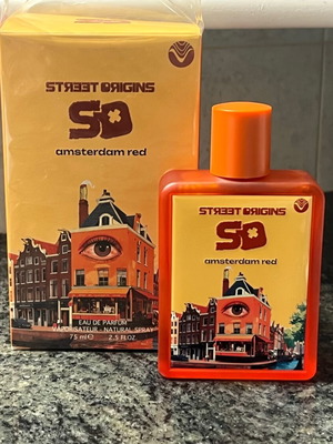 Street Origins Amsterdam Red Eau de Parfum 75 ml σαν καινούργιο unisex