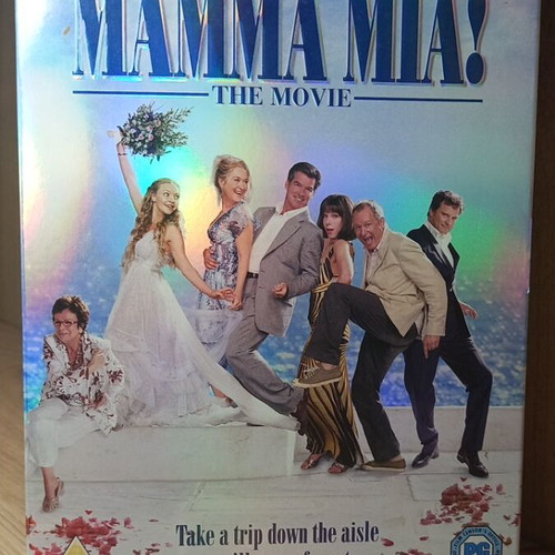 Mamma Mia! The Movie DVD like new, English subtitles