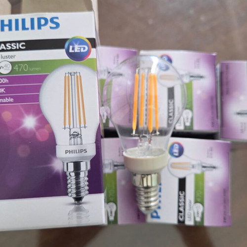 Philips Vintage LED Bulbs 2700k Pack of 6 New