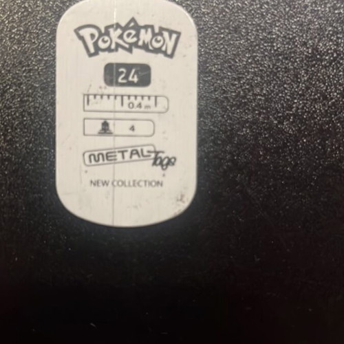 Pokémon Metang metal tag used, New Collection