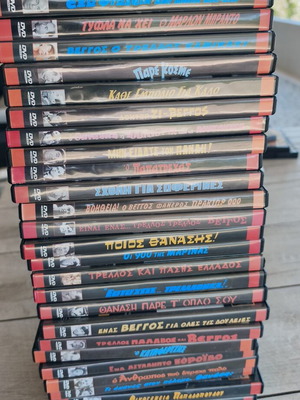 Θανάσης Βέγγος 27 DVD συλλογή, μεταγλωττισμένα, κωμωδία δράσης περιπέτεια