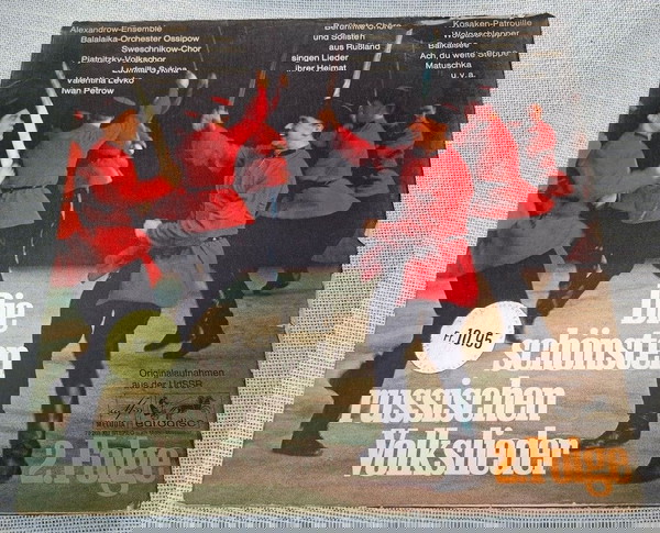 Various – Die Schönsten Russischen Volkslieder Vol. 2  LP