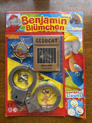 Benjamin Blumchen Magazine German Edition Number 2 2025 New