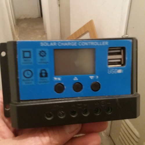 Solar panels, inverters, regulators and battery like new