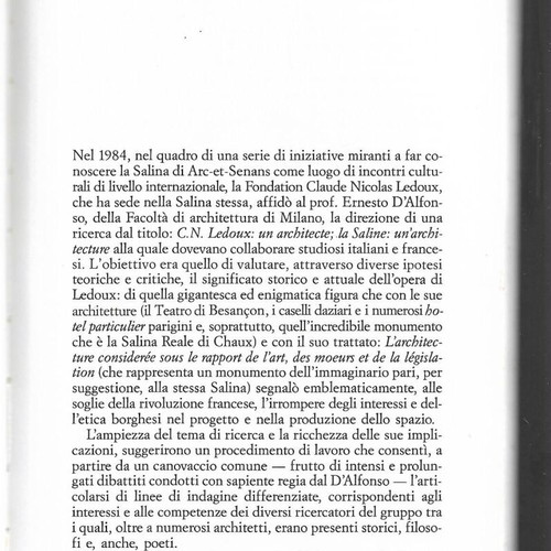 Progetto o Metodo Italian book 1988
