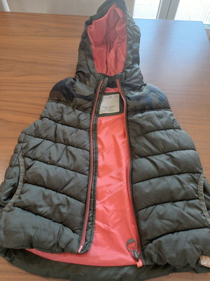 Zara sleeveless children's jacket used, size 110 cm, age 5-6