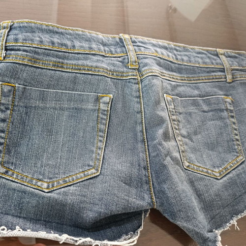 Tally Weijl women's denim shorts like new, size M, blue