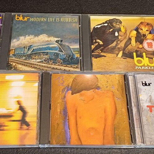 Blur discography 1991-2003 used, 7xCD rock