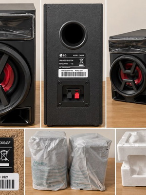 Ηχεία LG XBOOM CKS43F ζευγάρι, 300W, καινούργια με συσκευασία