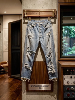 Levi's 501 vintage τζιν με φθορές μέγεθος W36 καινούργιο