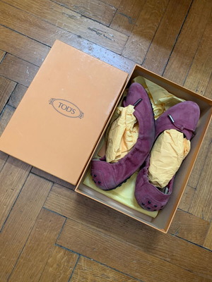Tod’s γυναικεία μπαλαρίνες 38 μεταχειρισμένες, μπορντώ