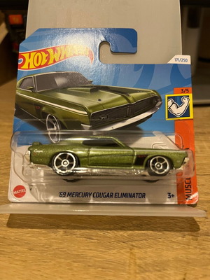 Hot Wheels '69 Mercury Cougar Eliminator new