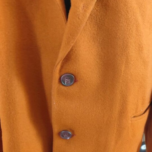 Men's wool jacket, cinnamon color, size M