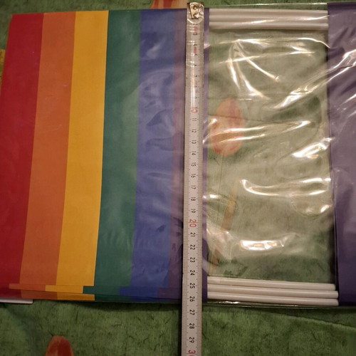 Gay flag pack of 6 new