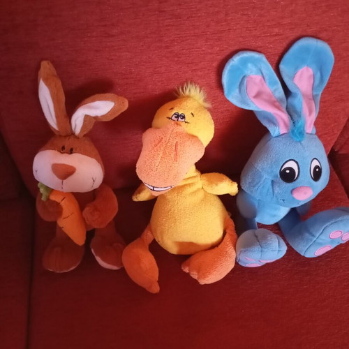 Stuffed animals like new, set of three
