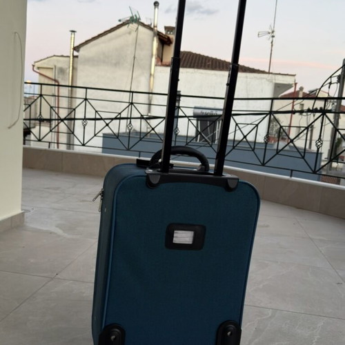 Blue Cabin Bag New, Compact Suitcase