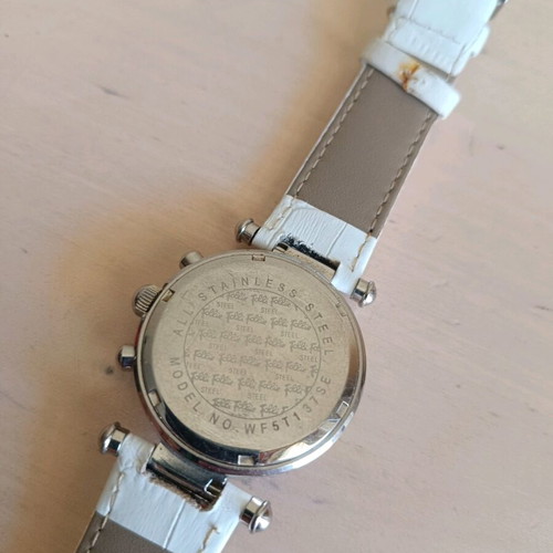 Folli Follie women's watch used for parts, white