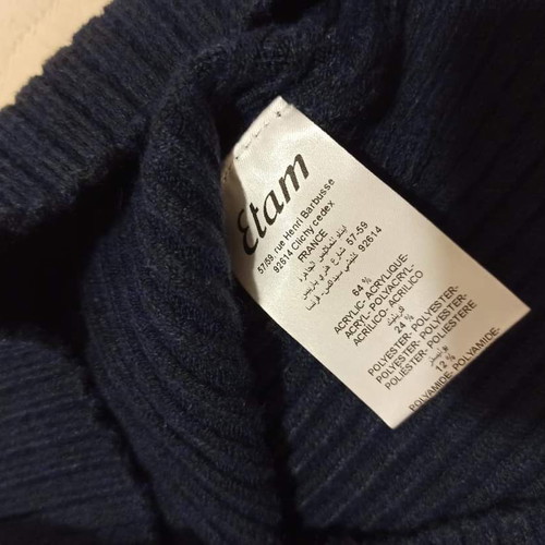 Top like knit No Large