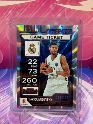 Panini Contenders Euroleague 2025-26 Real Madrid Walter Tavares card new