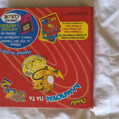 Pokémon Tazos 2 album used