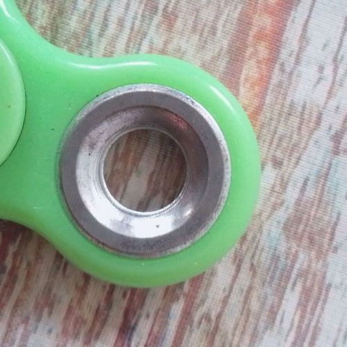 Fidget Spinner Anti Stress toy green used