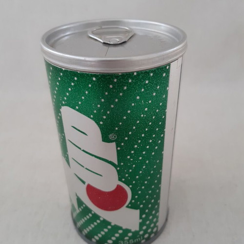 7UP Trick Tin Can used, adult novelty electric shock prank