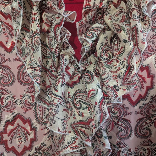 Cristina Beautiful Life Lena dress size Large new, red