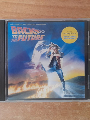 Back To The Future OST CD, original 1985 edition