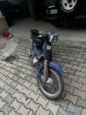 Honda GLX μεταχειρισμένο παπί μπλε με χειροκίνητο συμπλέκτη