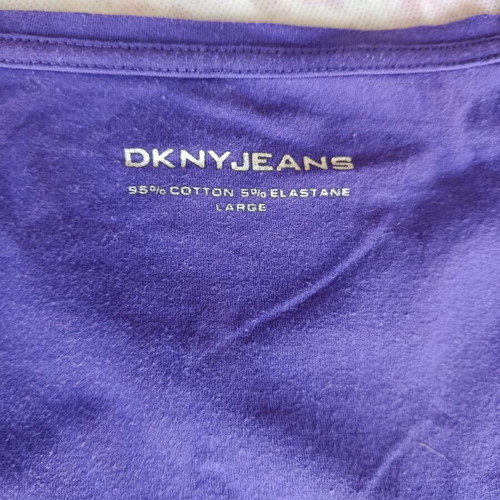 DKNY purple blouse like new, size L