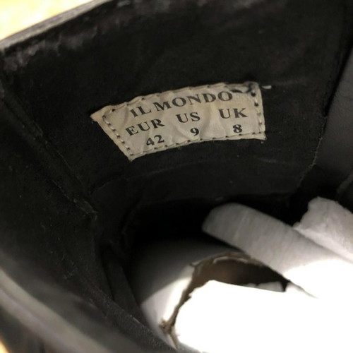Il Mondo boots used, black leather, size 42