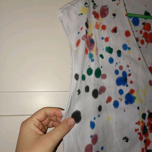 Handmade beach/sleep dress L/XL like new, multicolored