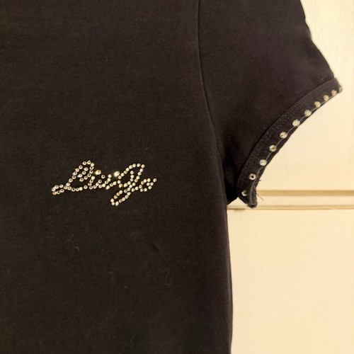 Liu Jo Black Turtleneck Blouse like new, size 42 IT