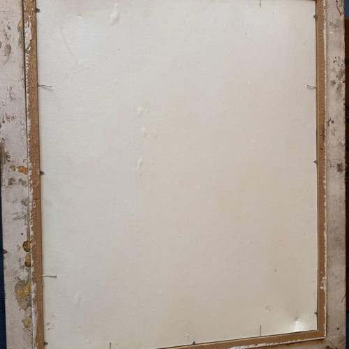 Vintage painting with gold frame used