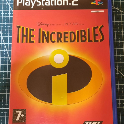 The Incredibles PlayStation 2 game used, Black Label, CIB