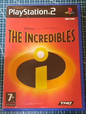 The Incredibles PlayStation 2 game used, Black Label, CIB