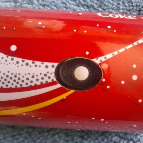 Vintage Coca-Cola collectible table lighter like new with LED light