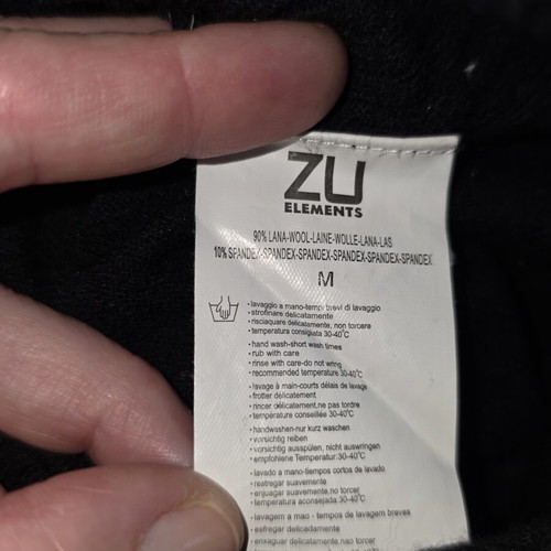 ZuElements knitwear medium black like new