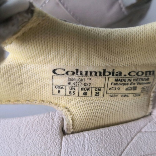 Columbia sandals used, beige, size 40
